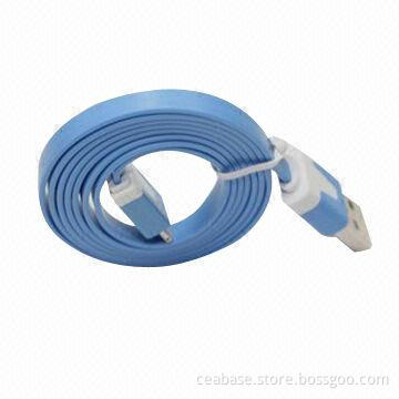 Colorful Charging Cable for iPhone 5, with USB 8-pin Signal Design